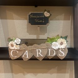 Rustic Wedding Decoration Wood Box