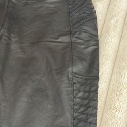 Athleta Faux Leather Leggings 