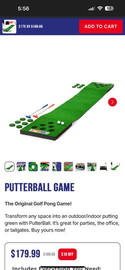 Putterball Golf Game
