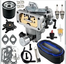 FH661V Carburetor Fit Kawasaki FH601V FH641V FH680V FH721V 22HP Engine Replace 15004-1010 15004-04-7024 15004-04-1005, Complete Assemb