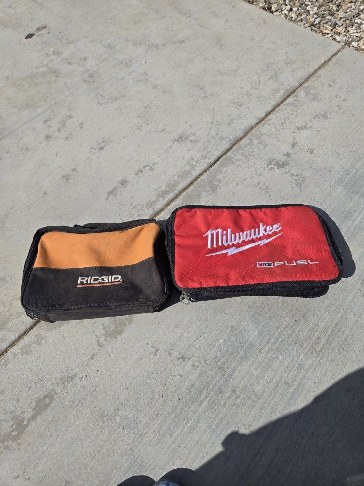 Tool Bags Milwaukee/rigid 