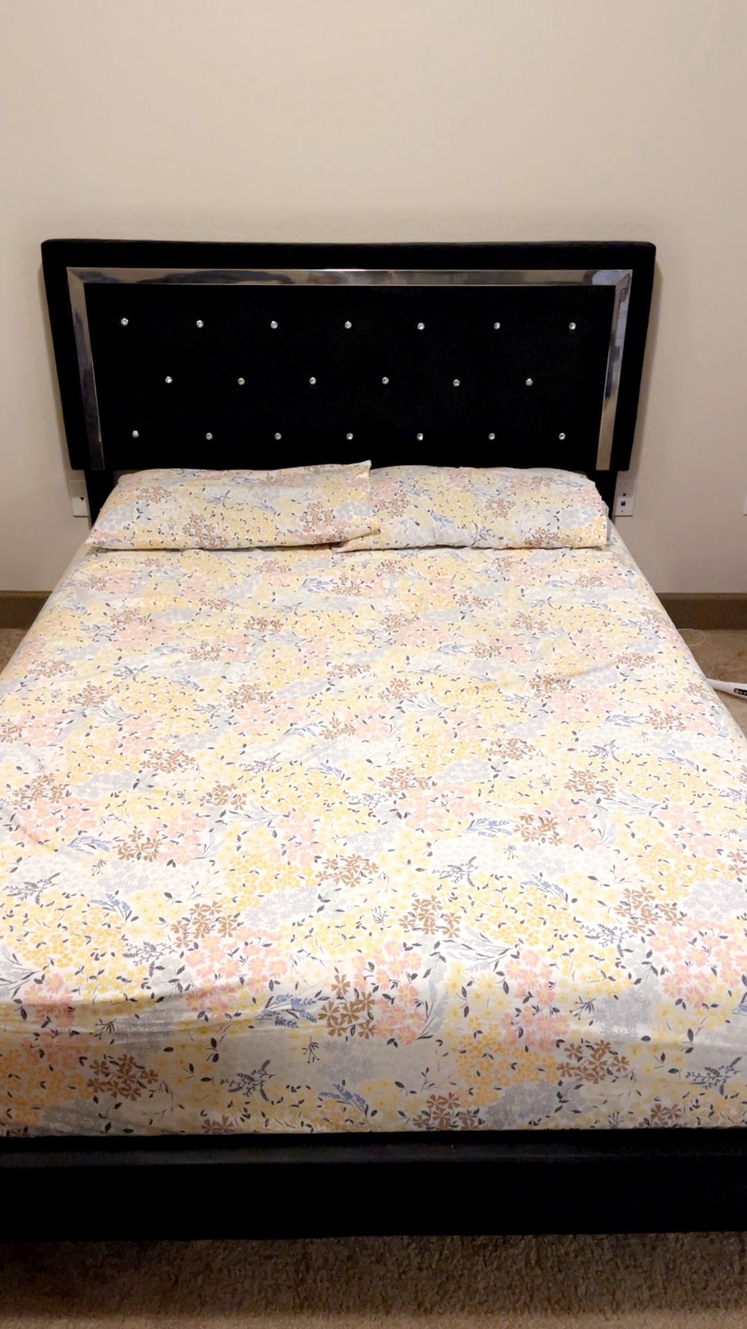 Bed Frame With 8’’ Mattress
