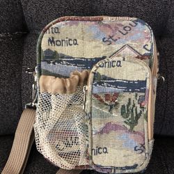 Route 66 Tapestry Utility/Crossbody Bag