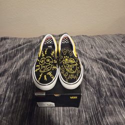 Vans × SpongeBob × Mike Gigliotti Skate Slip-Ons Size 10.5