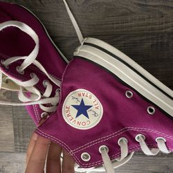 Purple High Top Converse 