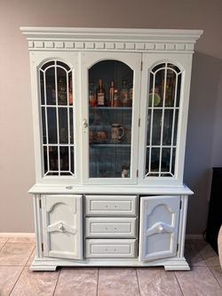 Antique china cabinet