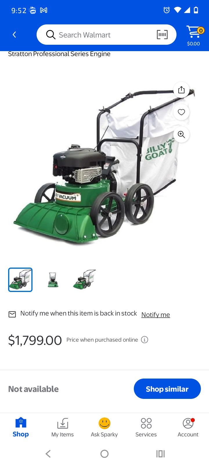 Kv vacuum