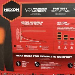 MILWAUKEE Men's M12 Black Heated Hooded Jacket