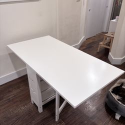 IKEA Norden Gateleg Table W/2 Chairs