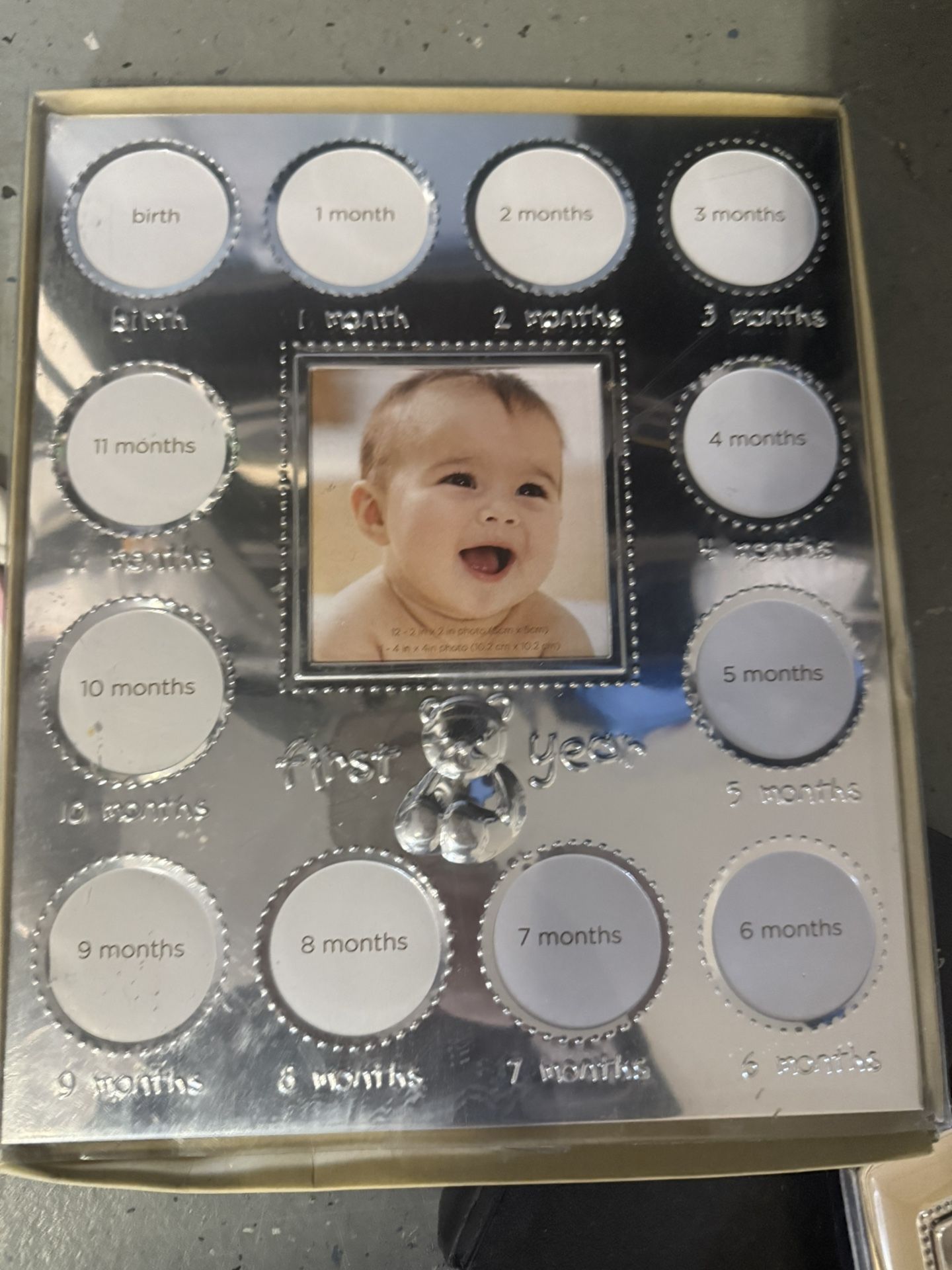 Collectible Baby Frame For 12 Month Photos
