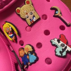 Croc charms 1$ Each Hearts Pearls And Metal Charms 