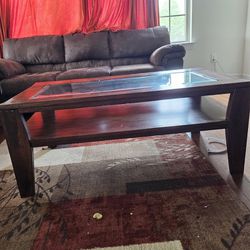 Wooden Central Table( Brown)