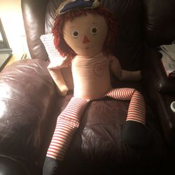 Vintage 1970s Original Raggedy Andy Doll