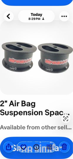 2 inch air suspension spacers