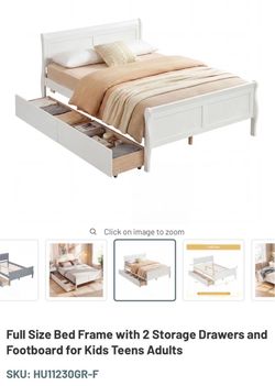 Full bed frame