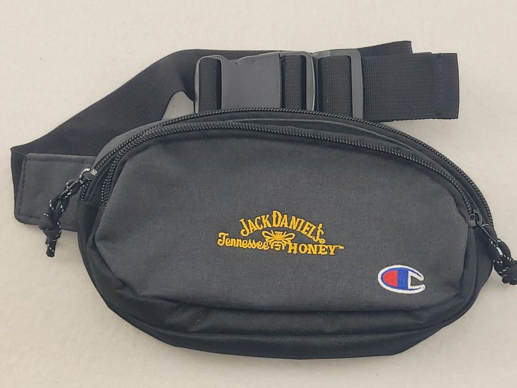 Jack Daniels Tennessee Honey Whisky CHAMPION Brand Fanny Pack Waist Belt Bag