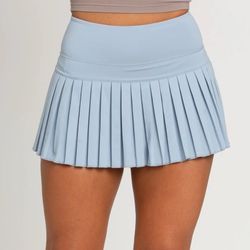 Womens Tennis Skirt Cute Pleated Athletic Skirts with Shorts Flowy High Waisted Golf Skort for Workout