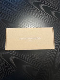 Unify gang box mounting plate