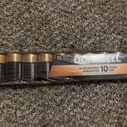 Duracell Coppertop D Batteries