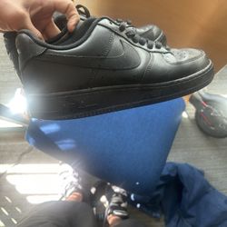 Black air force ones