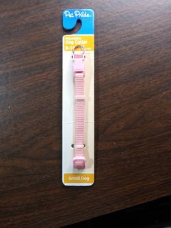 NEW Quick Release Small Dog Collar (Pink)