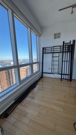 Full Size Metal Loft Bed Frame