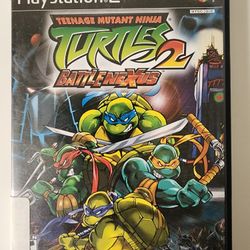 PS2 Teenage Mutant Ninja Turtles 2 Battlenexus 