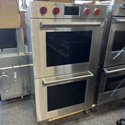 Wolf M Series Stainless Steel 30” Double Oven Electric 