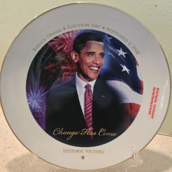 President Obama Commemorative Plates