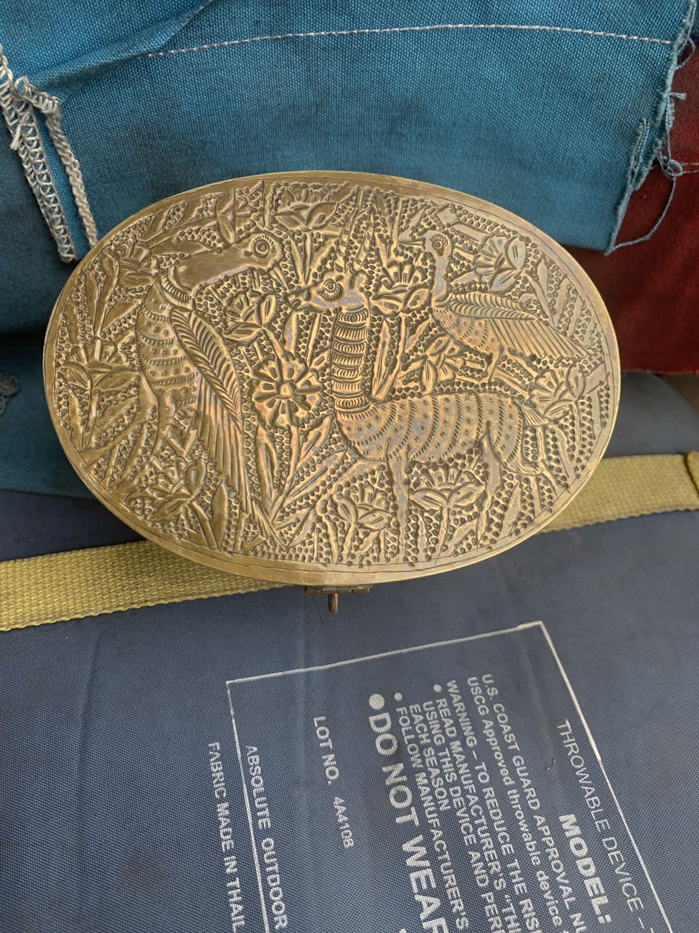 Brass Animal Box
