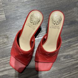 Vince Camuto Red Heels Size 7
