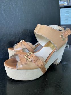 Michael Kors sandals, platform heels size 6