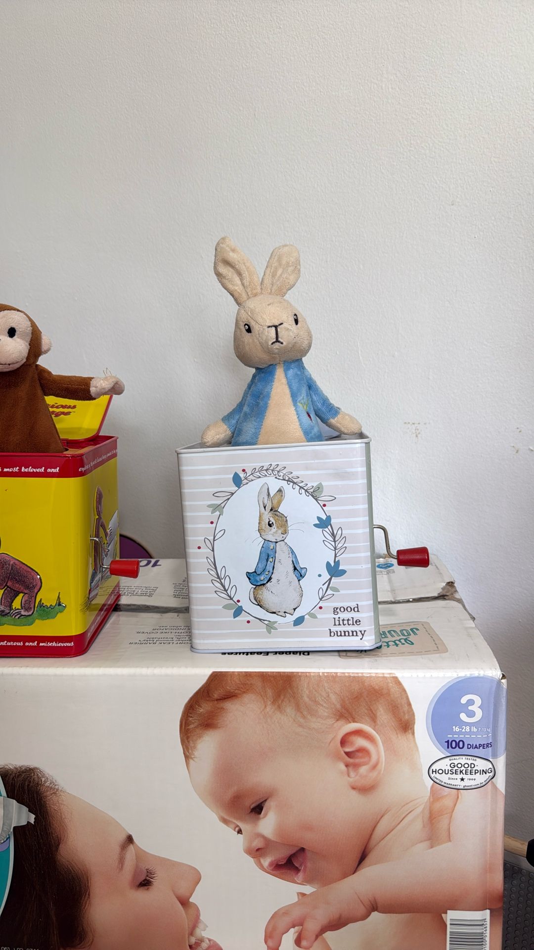 Peter Rabbit Jack-in-the-box
