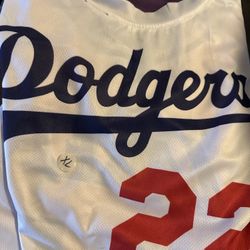 NEW Reversible Jersey Dodgers Lakers size XL