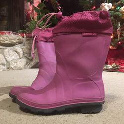 Kamik Girls Rain Boots Size 1