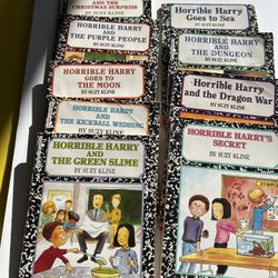 9 Horrible Harry Books