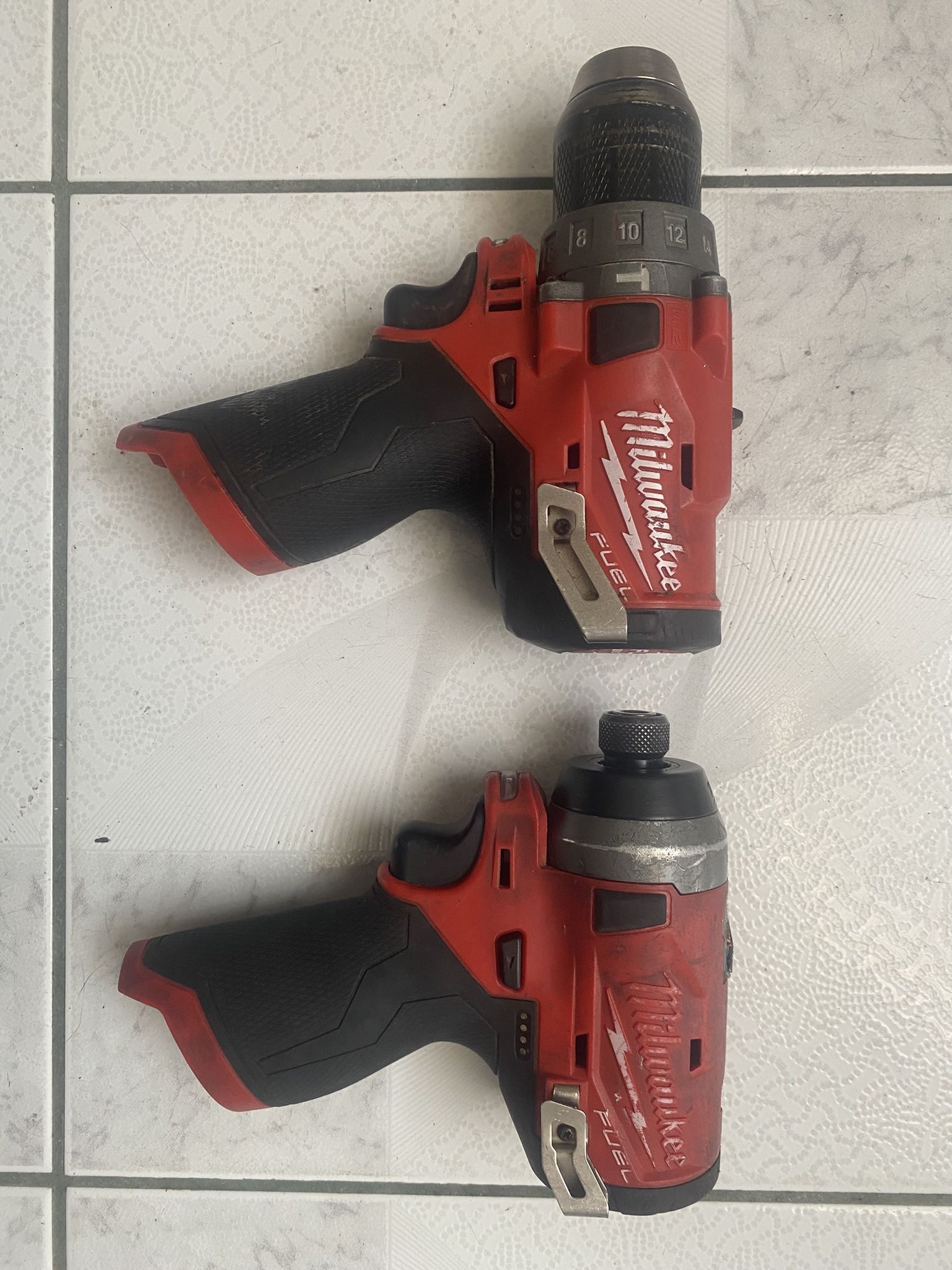 Milwaukee M12 Fuel Drill and Impact Combo