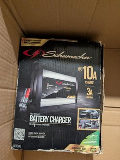Schumacher SC1303 10A Fully Automatic Battery Charger & Maintainer - 6V/12V - Like New