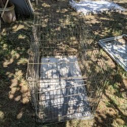 Large Portable Dog Crate 42 In By 24 By 20