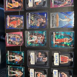 NBA Numbered Cards And Autograph Card Plus Bulk