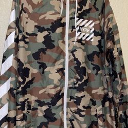 Hype X Off White Wind Breaker Jacket