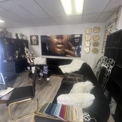 Modern Black And Good Sectional Sofa Couch $50 Down With Financing 