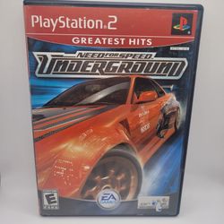 Need for Speed Underground (Greatest Hits) - Complete PlayStation 2 PS2 Game