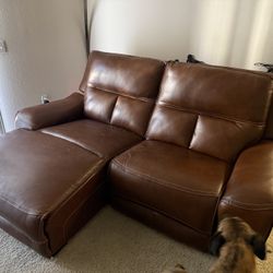 Lounge Leather Sofa