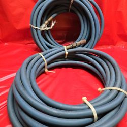 AIR HOSES (2) 50FT, 250PSI, USA 3/8" ID