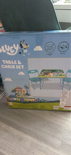 Kids table - bluey