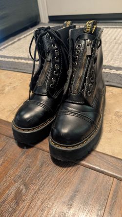 black boots