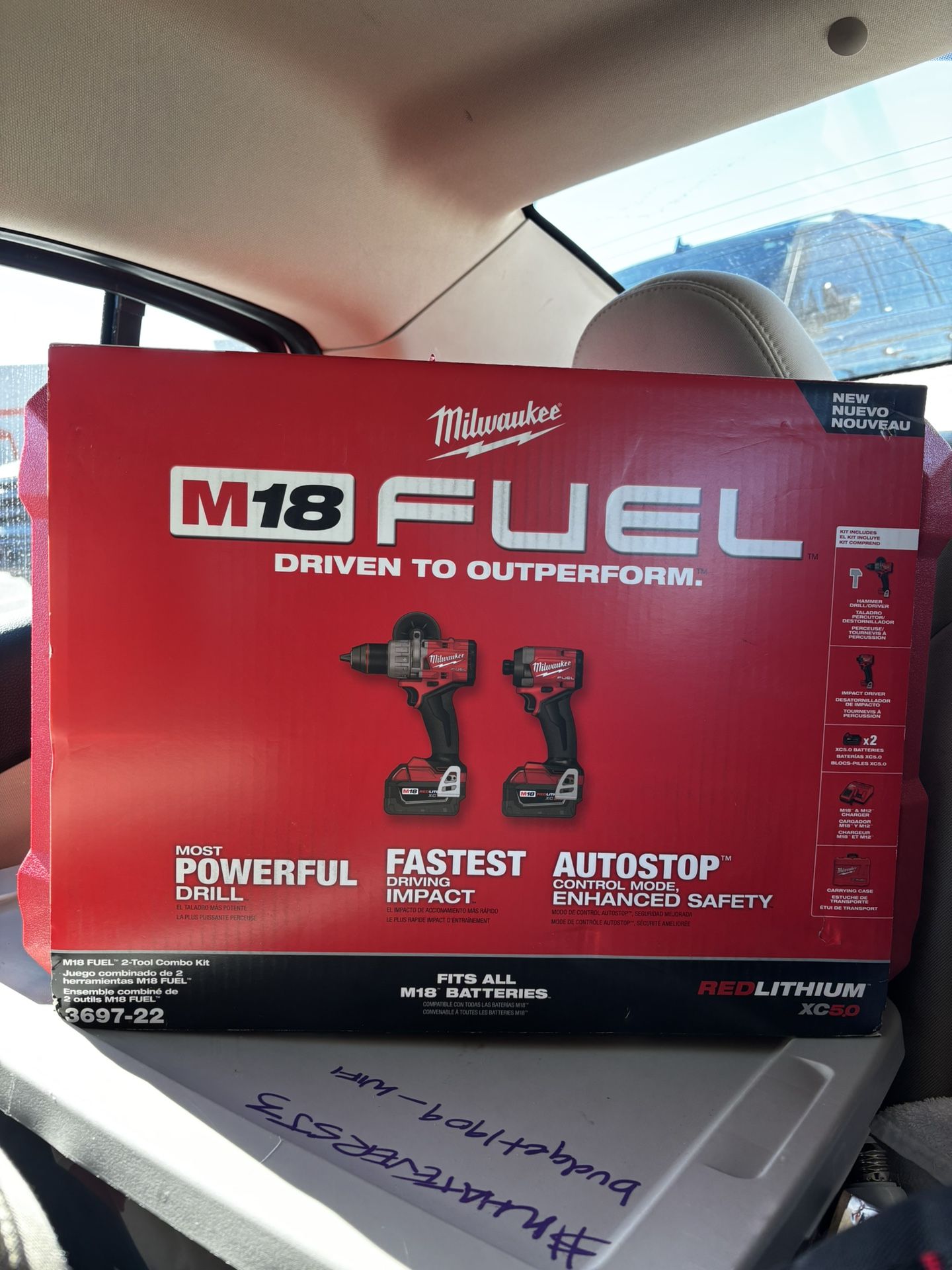 Milwaukee impact Driver 2 Drills M18