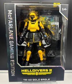 McFarlane Toys Gaming Edition - Helldivers 2 TR-40 Gold Eagle