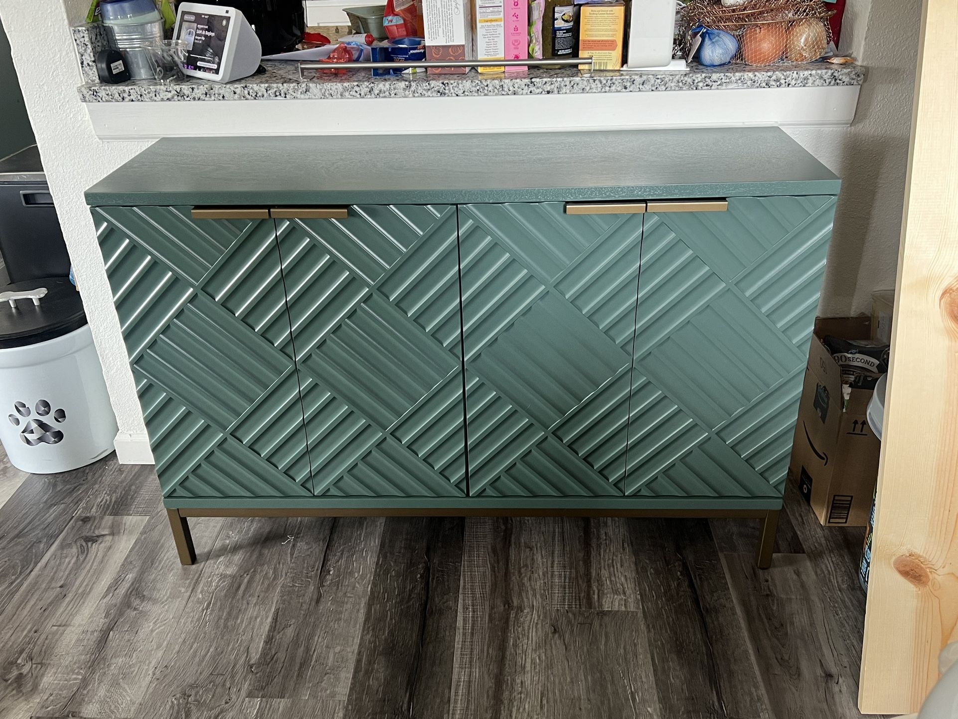 Beautiful Green Cabinet Sideboard Buffet